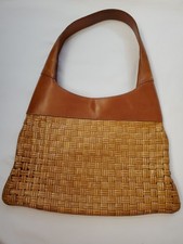 Laura Ashley Woven Leather Tan