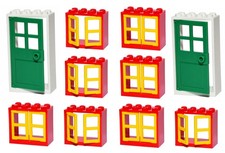 LEGO windows + doors (pack of