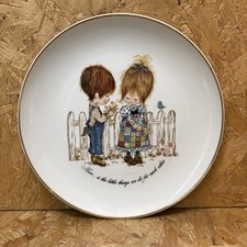 Vintage Petticoats & Pantaloons Wall Plate 26cm - Love is little things we do...