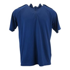 Genuine Ex Police Double Two Moisture Wicking Blue T-Shirt Grade 1 S/S L/S