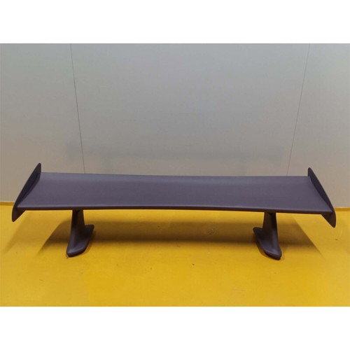 Unpainted rear trunk spoiler - rear,