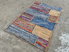 Large Patchwork Rug Handmade