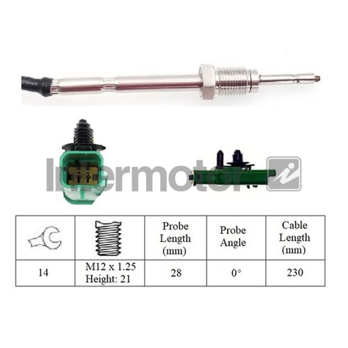 Exhaust temperature sensor - exhaust,