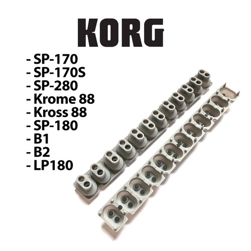 Korg rubber contact keys strip - keys,