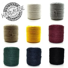 3mm*200m Macrame Rope Cotton Twisted Cord Hand Craft String DIY Home Decor