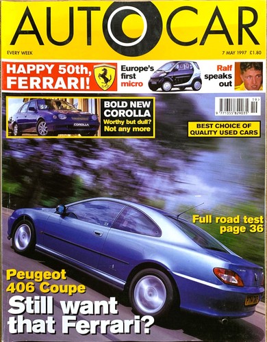 Autocar magazine may - magazine,