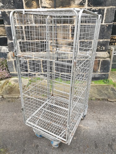 Heavy duty warehouse trolley - heavy,