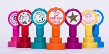 Teacher motivational self inking stamps - many designs at cost prices