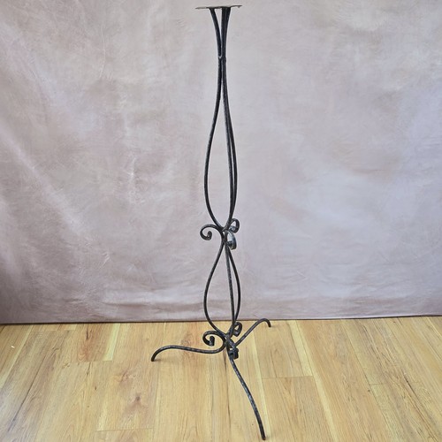 Vintage wrought iron floor - iron,
