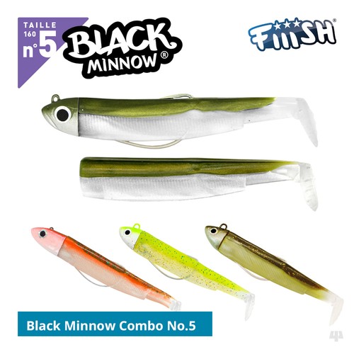 Fiiish black minnow - minnow, no.5