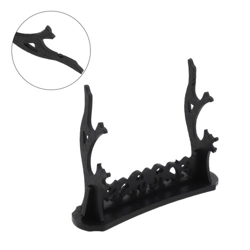 Black double layer display - black,