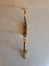  Ladies Gucci 1500L Gold  Bracelet Bangle Watch Genuine  SMALL