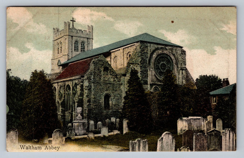 Postcard essex waltham - postcard,