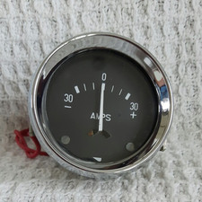 NOS 52 MM YAZAKI AMPS AMPERES CHARGE GAUGE CLOCK INSTRUMENT