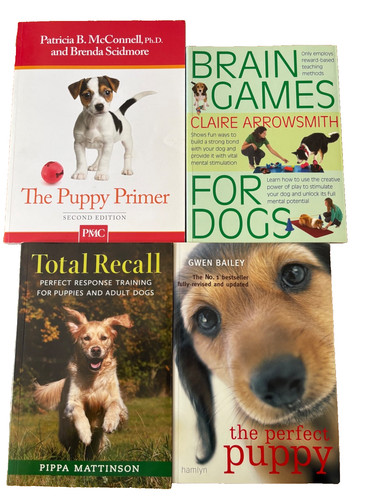 Dog training puppy care book - training, &
