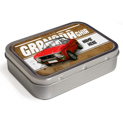 Personalised tobacco tin - tobacco,