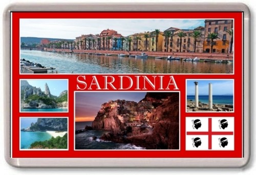 Fridge magnet sardinia - fridge,