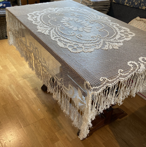 Beautiful vintage lace cream - beautiful,