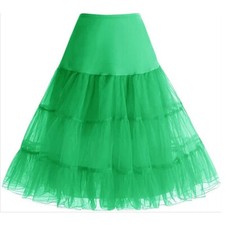 Vintage Dress Petticoat Retro Underskirt 50s Swing Fancy Net Skirt Party Skirt
