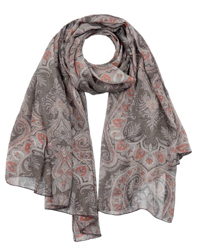 Luxurious paisley scarf - luxurious,