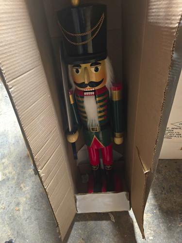 Large christmas nutcracker - large,