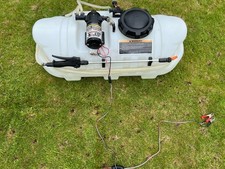 60L ATV/Quad Spot Sprayer c/w 12V Pump Spray Lance & Rear Spray boom.