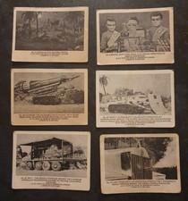 THUNDERBIRDS - 6 Vintage Cards