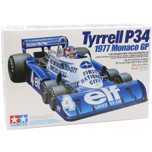 Tamiya tyrrell p34 1977 monaco - 1977,
