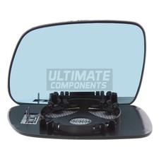 Wing Door Mirror Glass Peugeot 407 Estate 2004-2011 Convex Heated Passenger Side