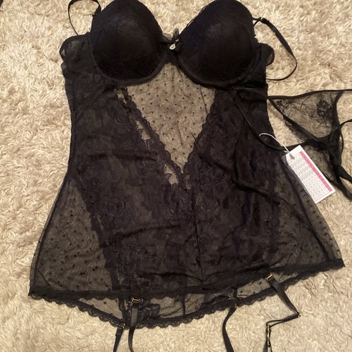 New with tags lace basque - new,
