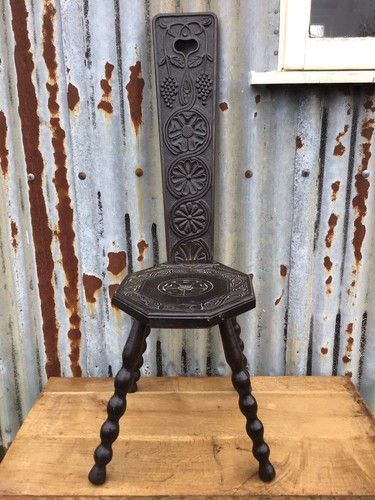 Antique hand carved oak - antique,