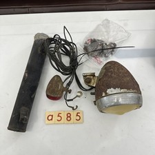 Vintage  Sturmey Archer Dynamo Light Set With Battery Casing - NOT WORKING  A585