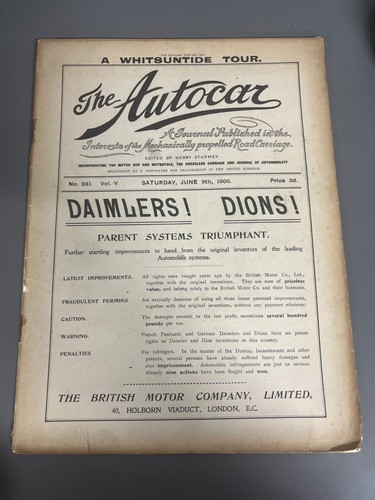 The autocar vol - the,