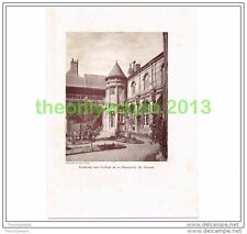 STAIRCASE AND CLOITRE DE LA PSALLETTE, ST GATIEN, FRANCE, PHOTO PRINT, 1911