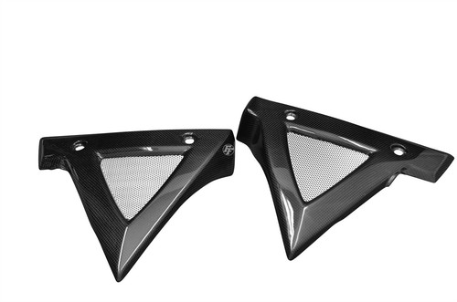 Carbon radiator cover for - carbon,