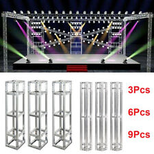 3PCS Lighting Stand LED Light Rig Trussing Segment Kit Backdrop Stage Truss