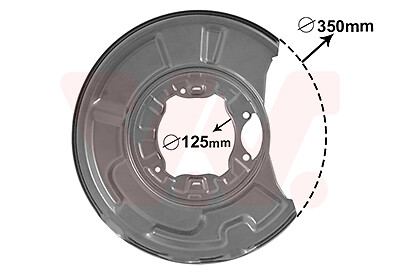 Splash panel brake disc - splash, panel,