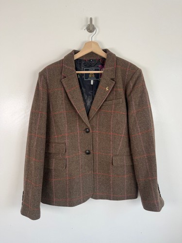 Joules tweed blazer - tweed, 20