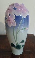 Large Franz Porcelain Violets