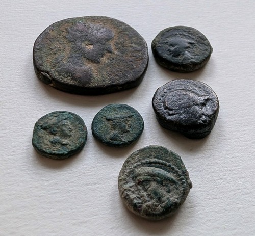 Lot ancient greek bronze - ancient,