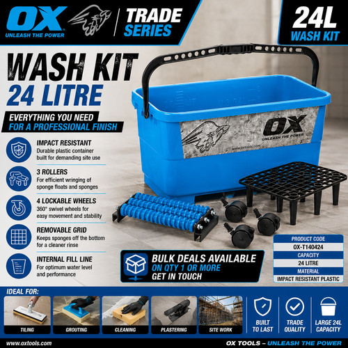 Trade wash kit 24l tiling - trade,