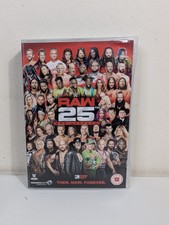Wwe: Raw - 25th Anniversary [Vgc 3 DVDs Boxset] WWF Wrestling 