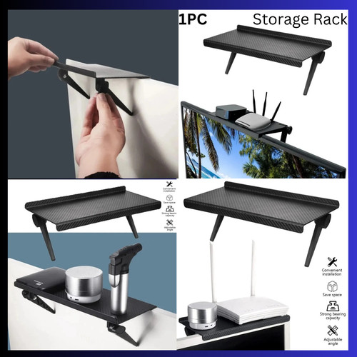 Universal monitor top shelf - tv,