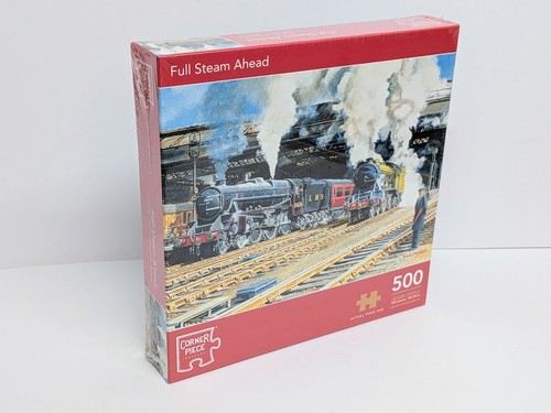 Corner piece full - steam, ahead