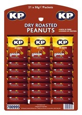 KP Dry Roasted Nuts - Pub Card 21 x 50g