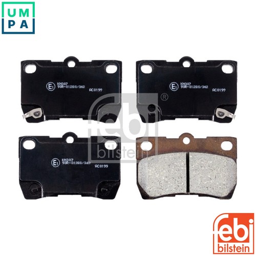 Brake pad set disc - pad,