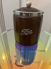 1930s Tea Caddy Oak Good Condition Antique Vintage