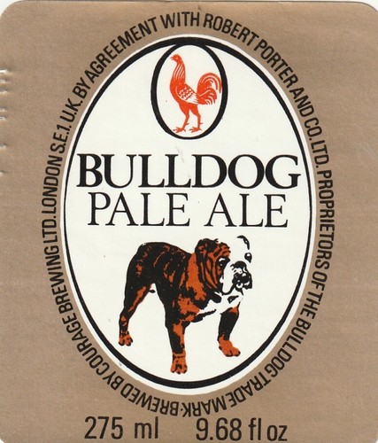 Beer bottle label courage - beer,