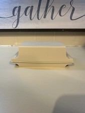  Vintage Tupperware 1512-8 Almond Double (2) Stick Butter Dish With Lid