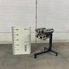 1-24 diorama engine holder - Detailed Model Car Part for G-Scale Garage